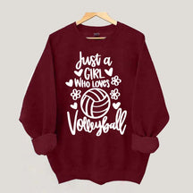 Floral Volleyball Sweatshirt