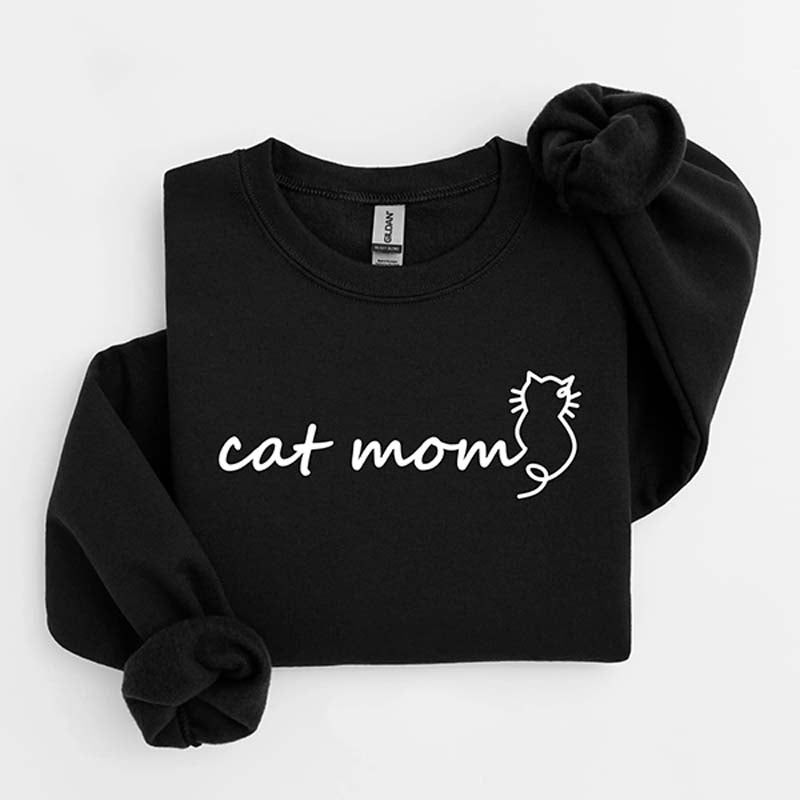 Cute Cat Mom Mommy Lover Sweatshirt