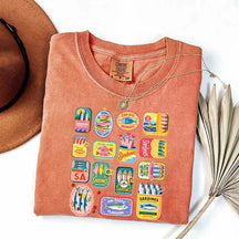 Vintage Sardine Can Mediterranean Food T-Shirt