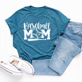 Sports Mom Baseball Trendy T-Shirt