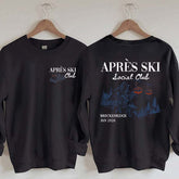 Retro Ski Lodge Warm Winter Sweatshirt