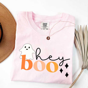 Hey Boo Ghost Halloween T-Shirt