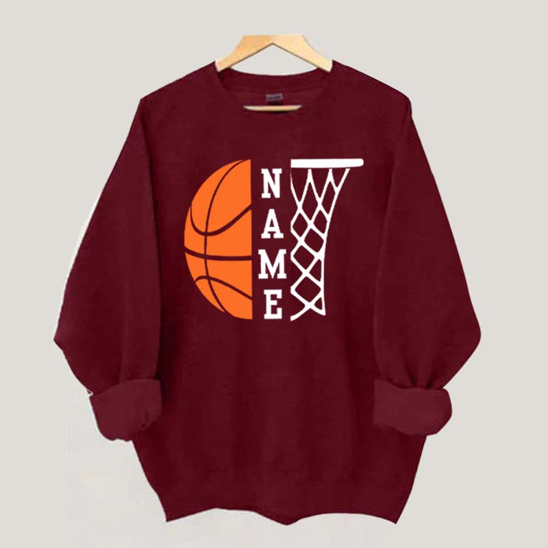 Customized Basketball Sweatshirt