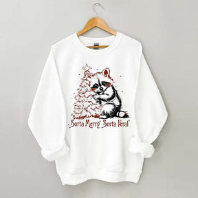 Sorta Santa Sorta Feral Sweatshirt