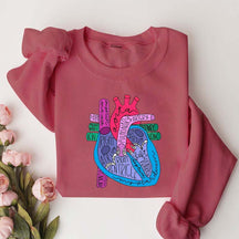 Heart Anatomy Sweatshirt