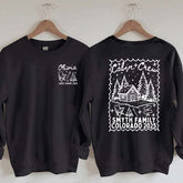 Group Cabin Camping Trip Sweatshirt