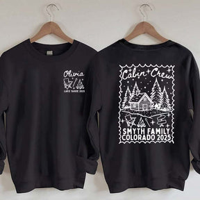 Group Cabin Camping Trip Sweatshirt