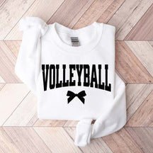 Volleyball Mom Bow Sweatshirt