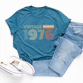 Vintage 1976 Retro 50th Birthday T-Shirt