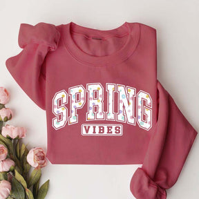 Floral Spring Vibes Sweatshirt