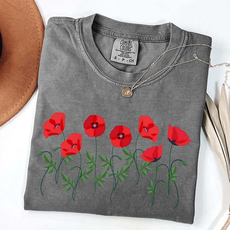 Red Poppies T-Shirt
