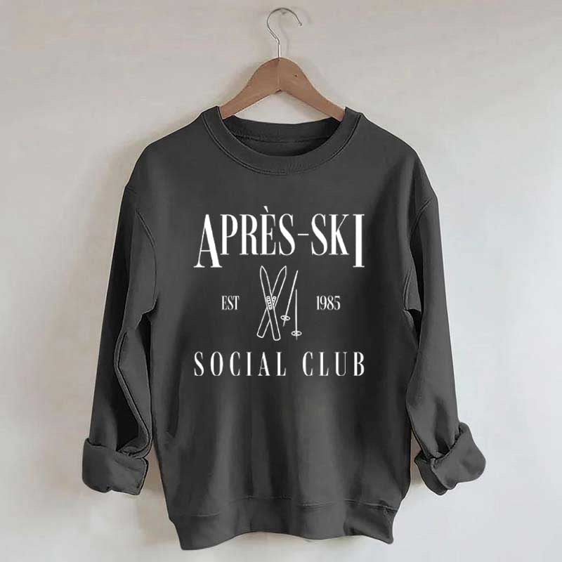 Apres-Ski Social Club Skiing Sweatshirt