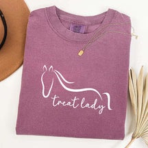 Treat Lady Horse Lover T-Shirt