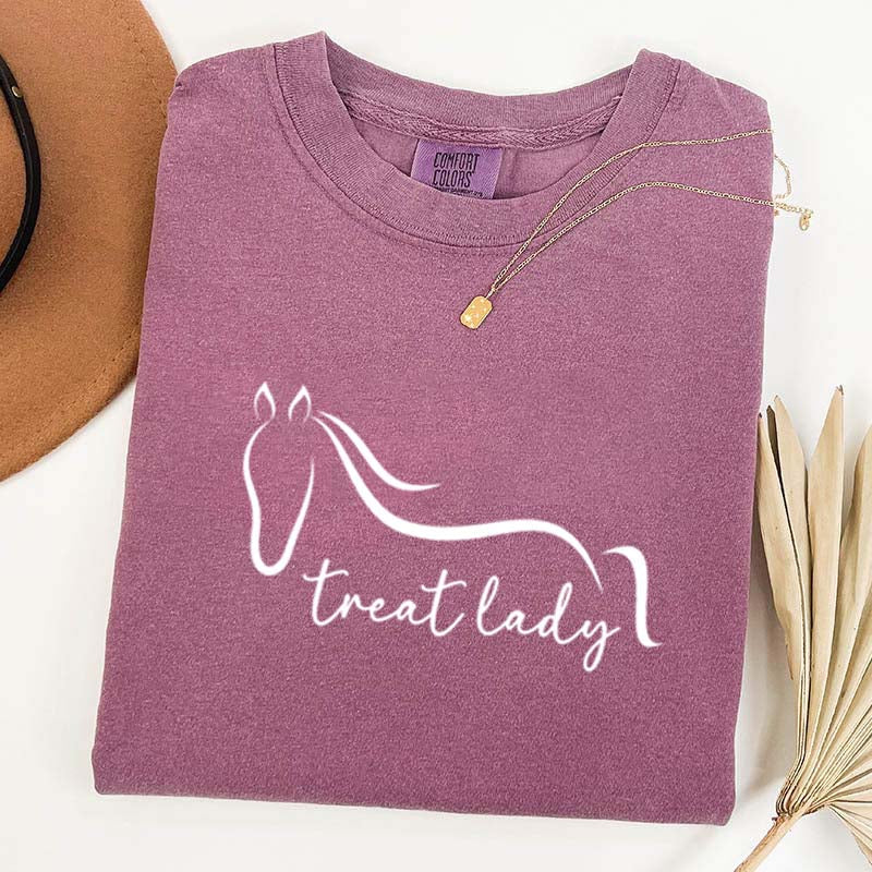Treat Lady Horse Lover T-Shirt