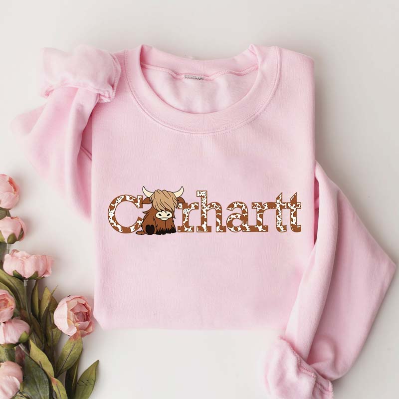 Highland Cow Cute Sweatshirt