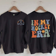 In My Hockey Mom Era Mama Sweatshirt