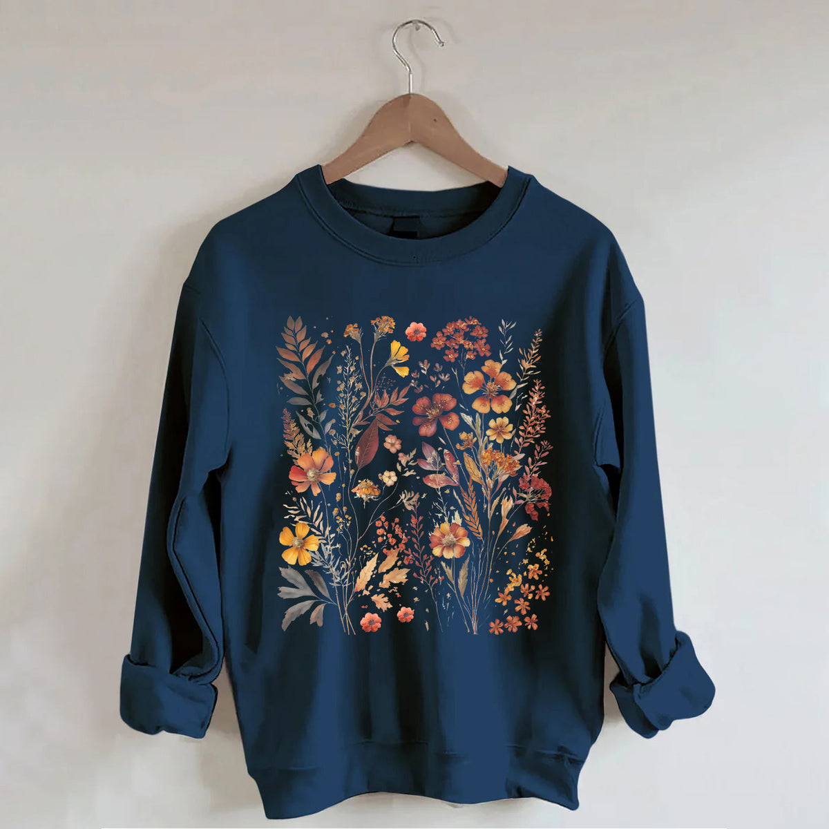 Vintage Wildflowers Garden Lover Sweatshirt