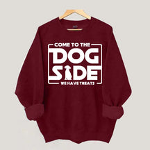 Come To The Dog Side We Have Treats Sweatshirt