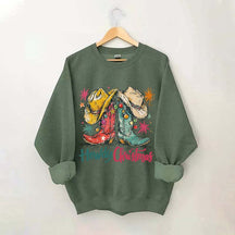 Cute Howdy Christmas Sweatshirt