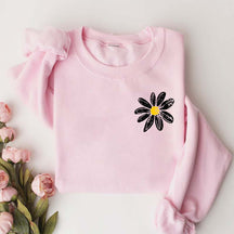Daisy Retro Floral Sweatshirt