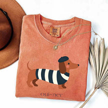 Oui-Ner Sausage Dog T-Shirt