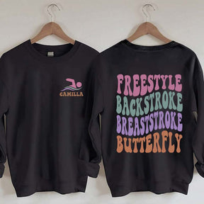 Personalized Name Swim Sweatshirt