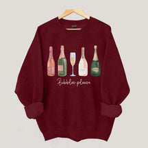 Bubble Please Champagne Sweatshirt