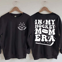 In My Hockey Mom Era Funny Sweatshirt