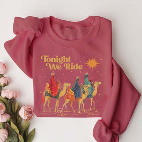 Retro Tonight We Ride Faith Sweatshirt