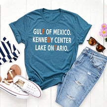 Gulf Of Mexico Lake Ontario Kennedy Center Funny T-Shirt