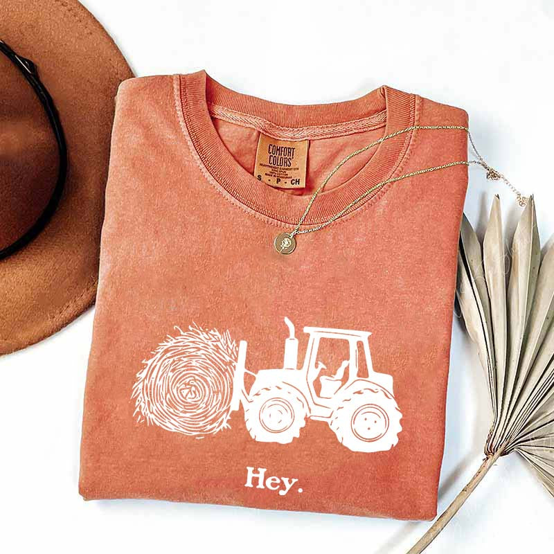 Funny Tractor Hay Pun T-Shirt