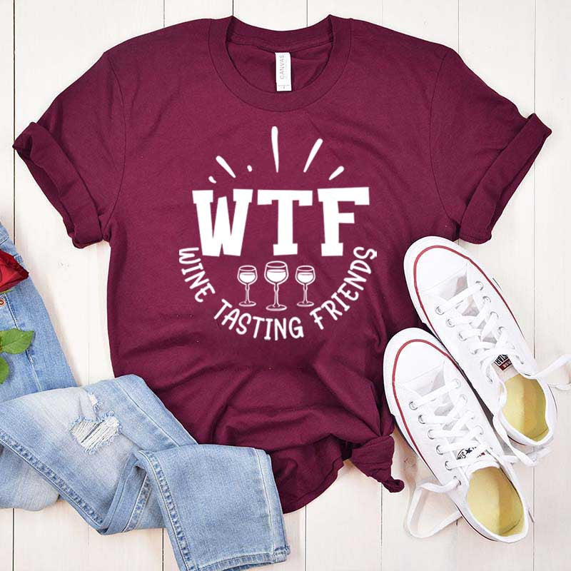 WTF Wine Tasting Friends T-Shirt