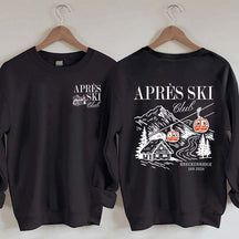 Custom Apres Ski Club Sweatshirt