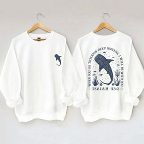 Ocean Faith Whale Shark Sweatshirt