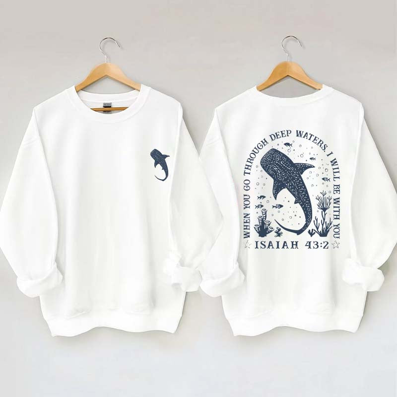 Ocean Faith Whale Shark Sweatshirt