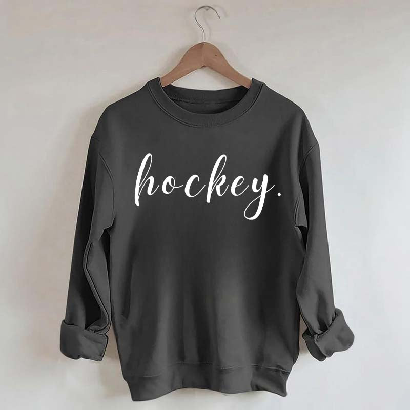 Minimalist Hockey Sweatshirt