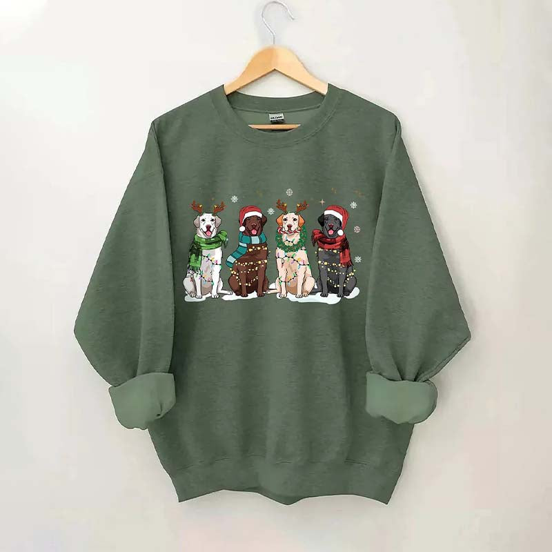 Christmas Labrador Retriever Sweatshirt