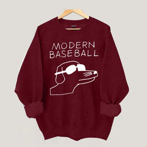 Modern Baseball Coll Dog Sweatshirt