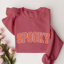 Retro Orange Stay Spooky Sweatshirt