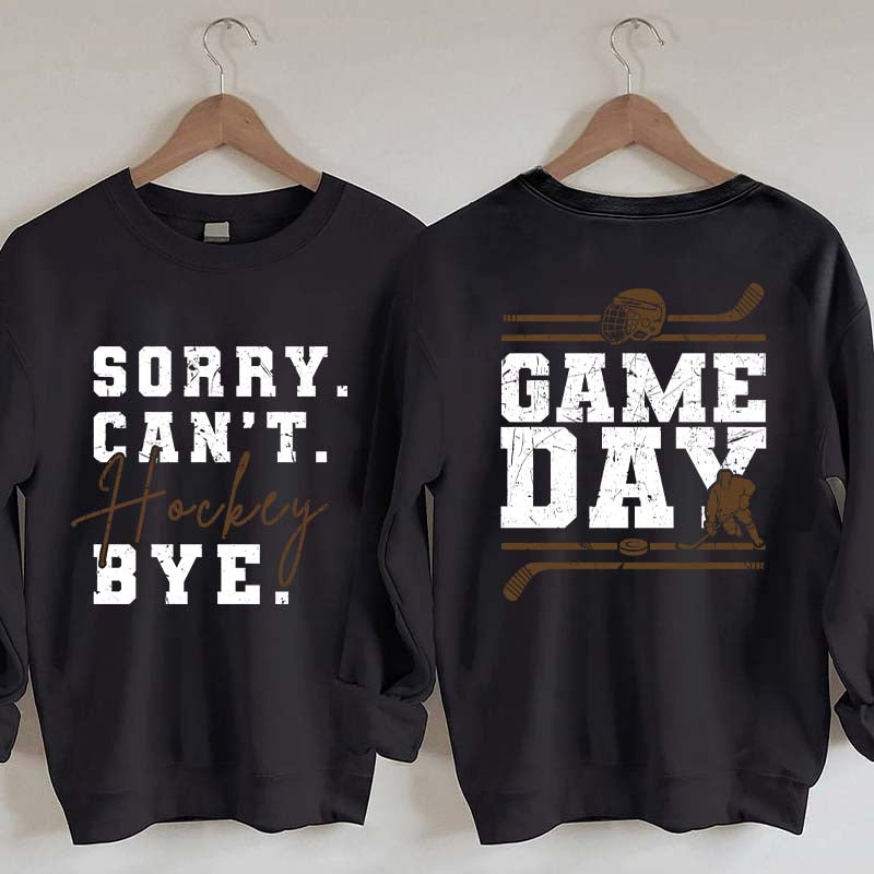 Game Day Hockey Vibes Player Sweatshirt