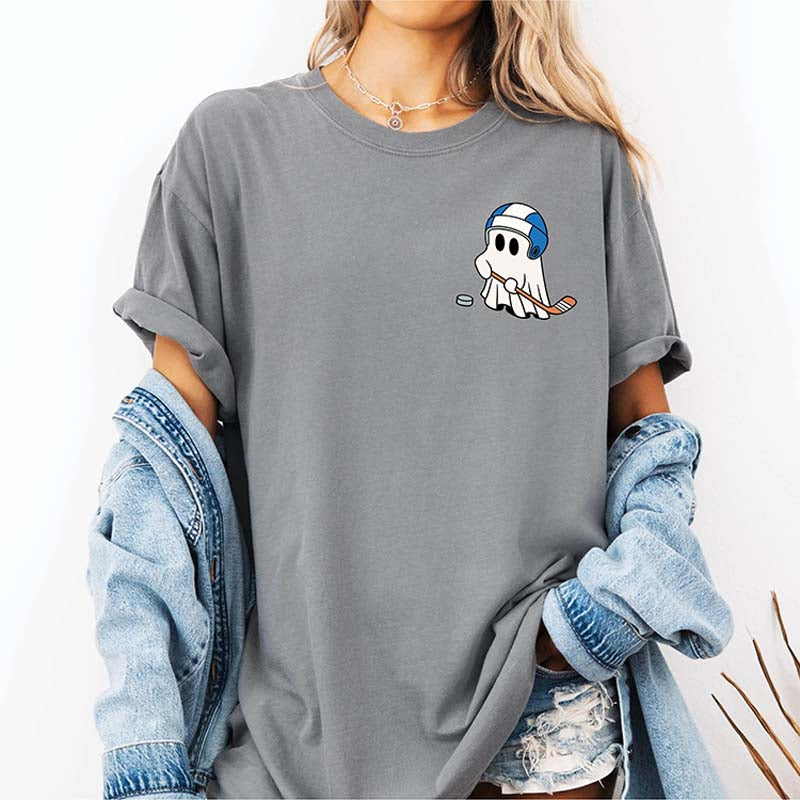 Halloween Hockey Comfort Colors T-Shirt