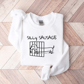 Silly Dachshund Dog Sweatshirt