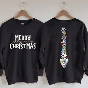 Light Merry Christmas Sweatshirt