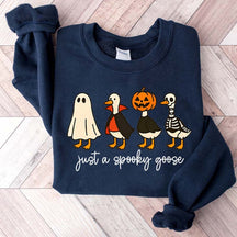 Halloween Just a Spooky Goose Sweatshirt