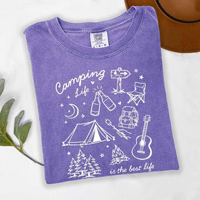 Comfort Colors Camping Life T-Shirt