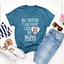 Personalized T-ball Game Day T-Shirt