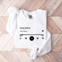 Custom Song Name Sweatshirt