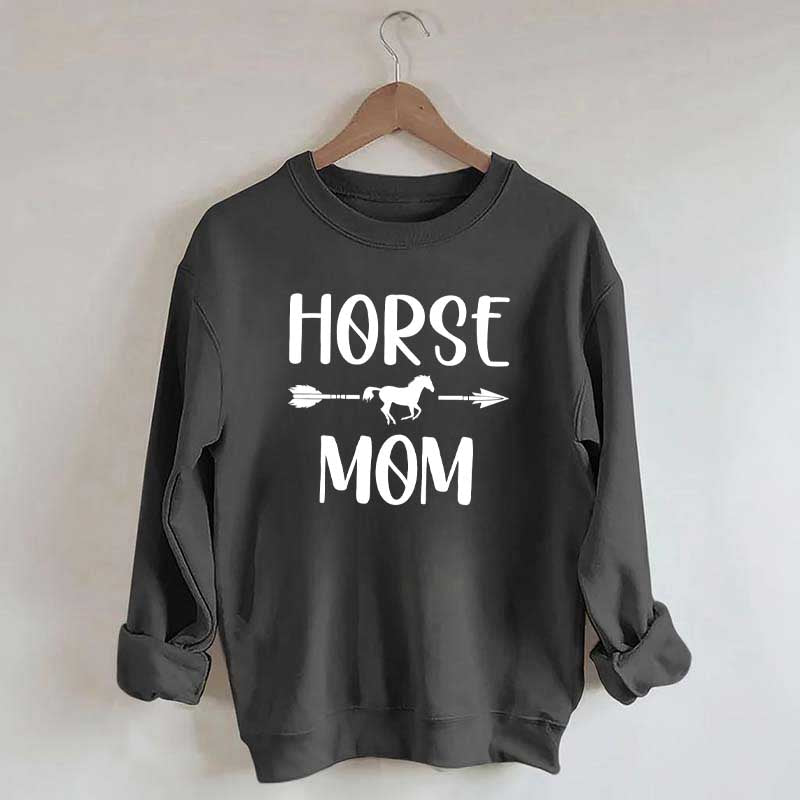Horse Mom Lover Ranch Sweatshirt
