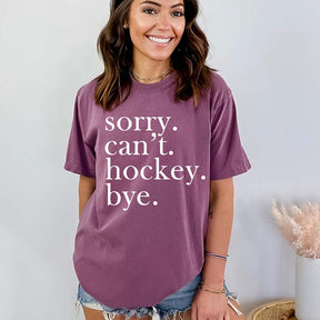 Comfort Colors Hockey T-Shirt