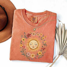 Retro Sunflower Summer Vibes T-Shirt